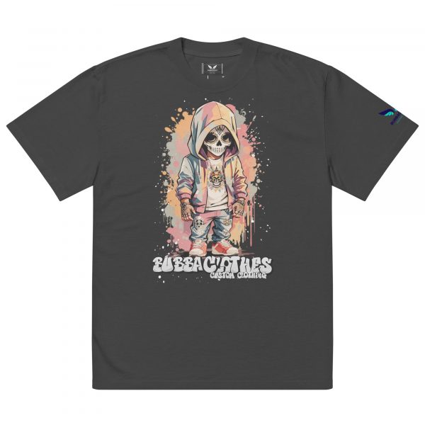Camiseta Oversize Skull Rider