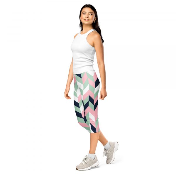 Leggings Chevron Dreams Bubbaclothes - Imagen 2