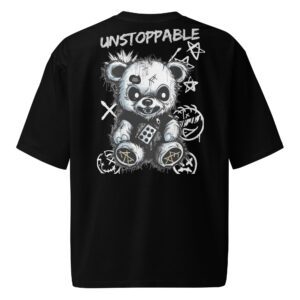 Camiseta Oversize UNSTOPPABLE – Estilo rebelde / urbano